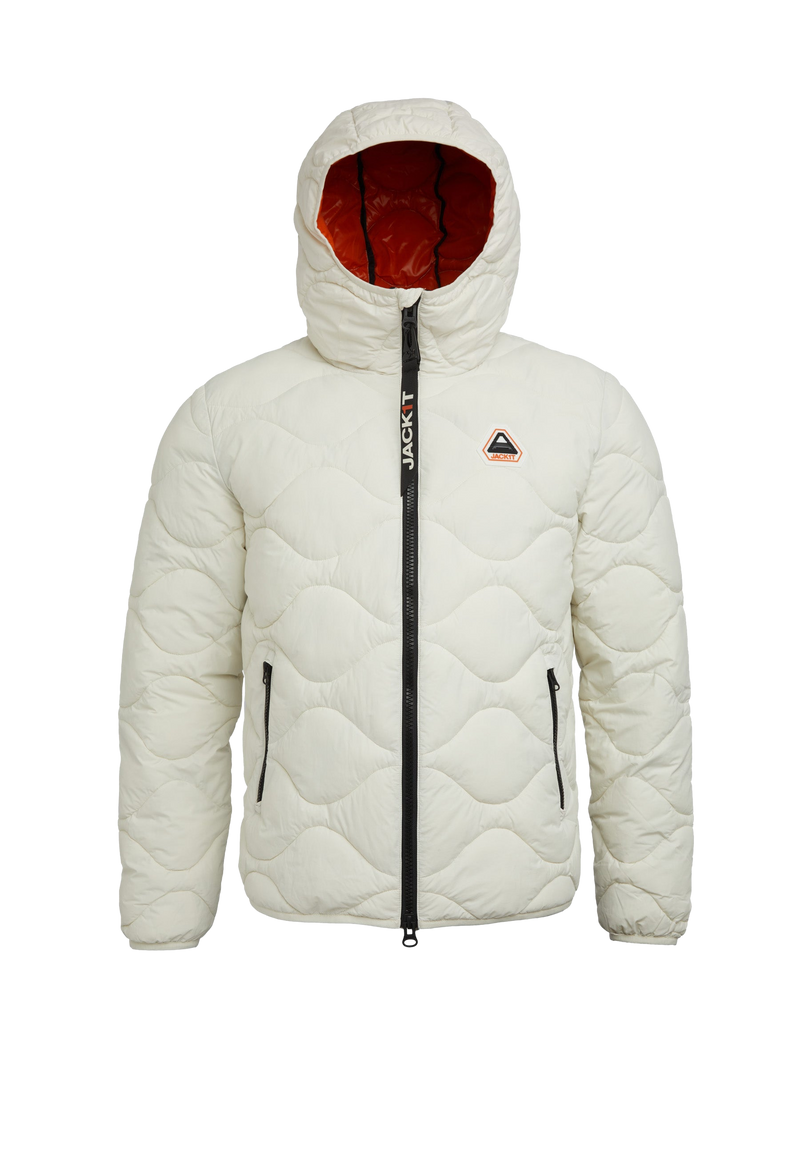 ORB1T Quilted Puffer Jacket flat lay swatch