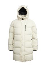 Nomad Parka Coat 2.0 Stone flat lay swatch