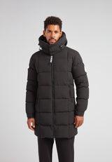 EZ Boxed Long Down Puffer Coat Matt