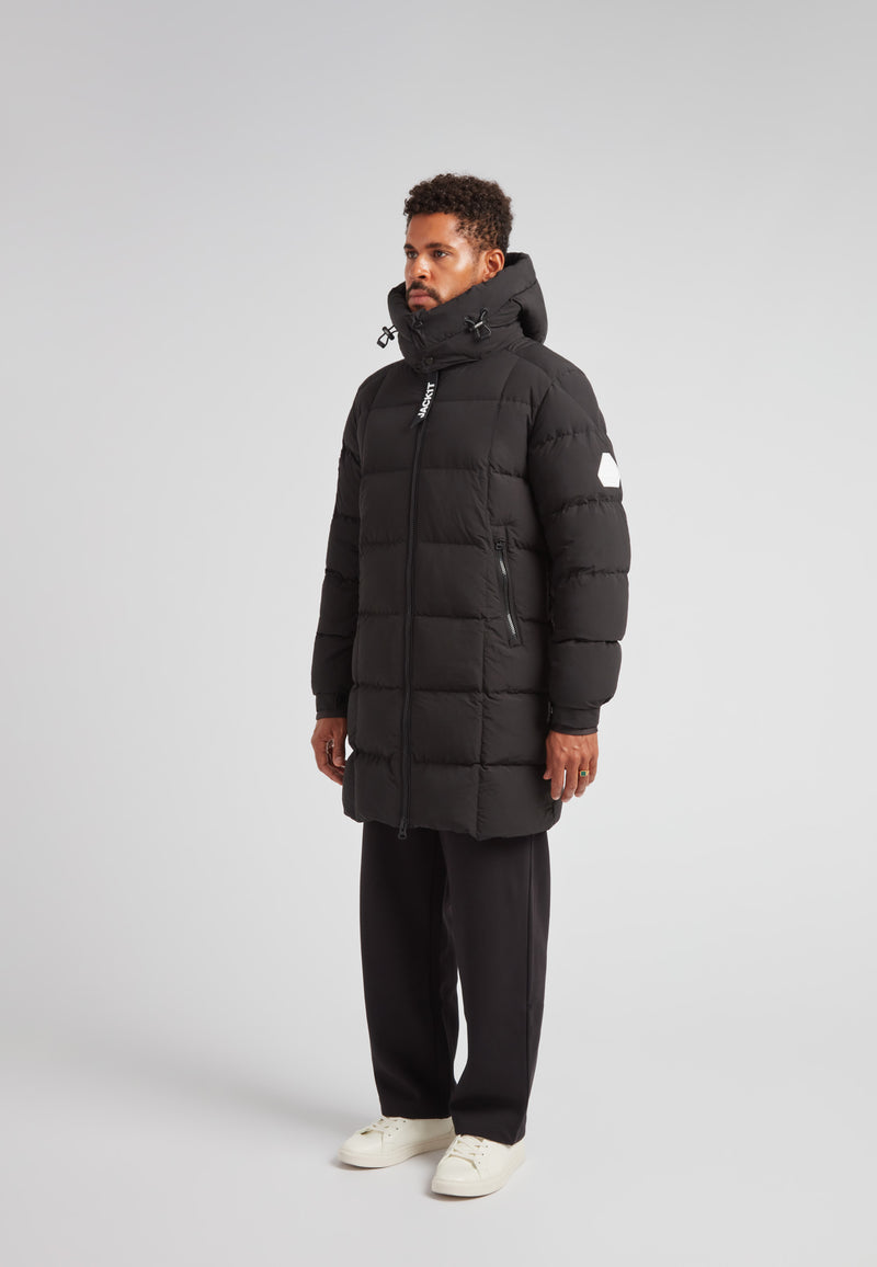 EZ Boxed Long Down Puffer Coat Matt