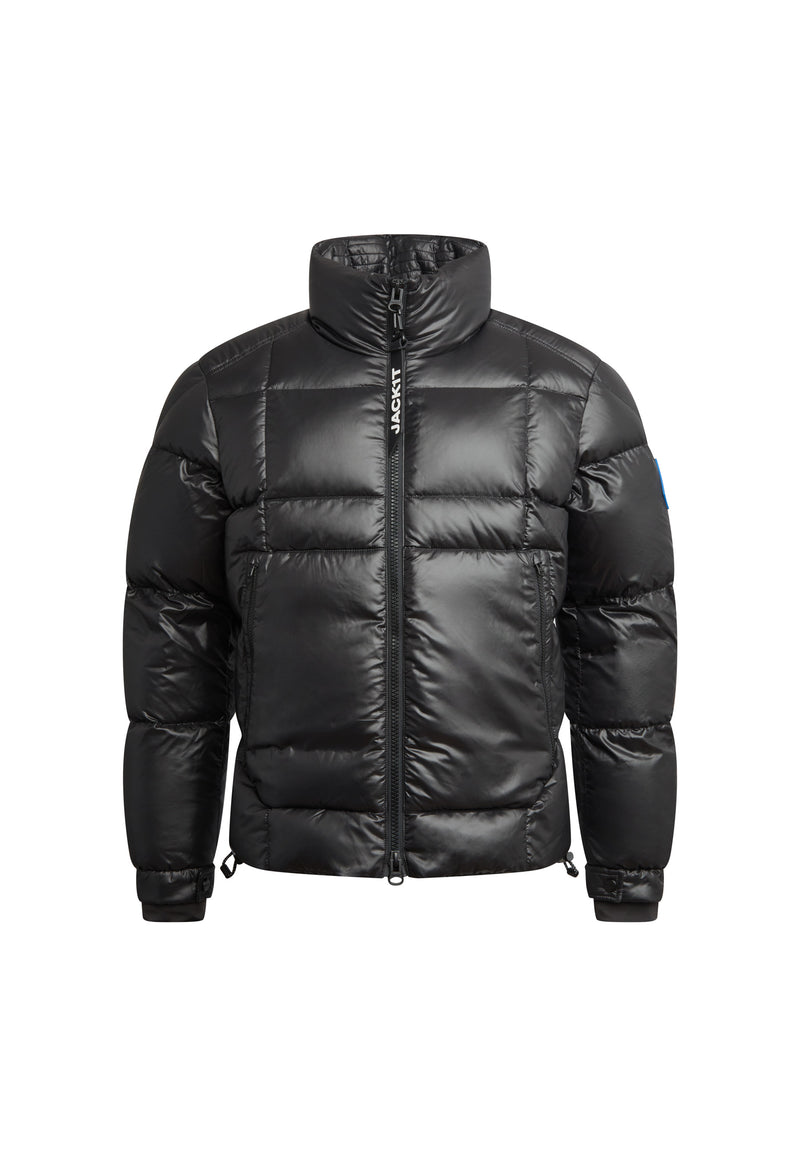 EZ Boxed Funnel Puffer Jacket Lux