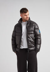 EZ Boxed Funnel Puffer Jacket Lux