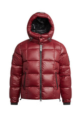 EZ Boxed Puffer Racer Jacket Lux
