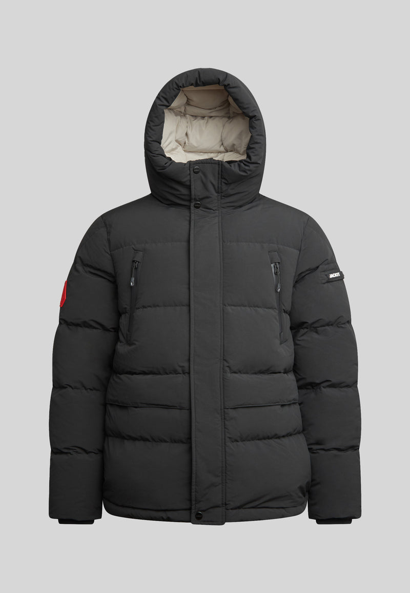 EZ Frontier Prime Down Puffer Jacket Matt Black