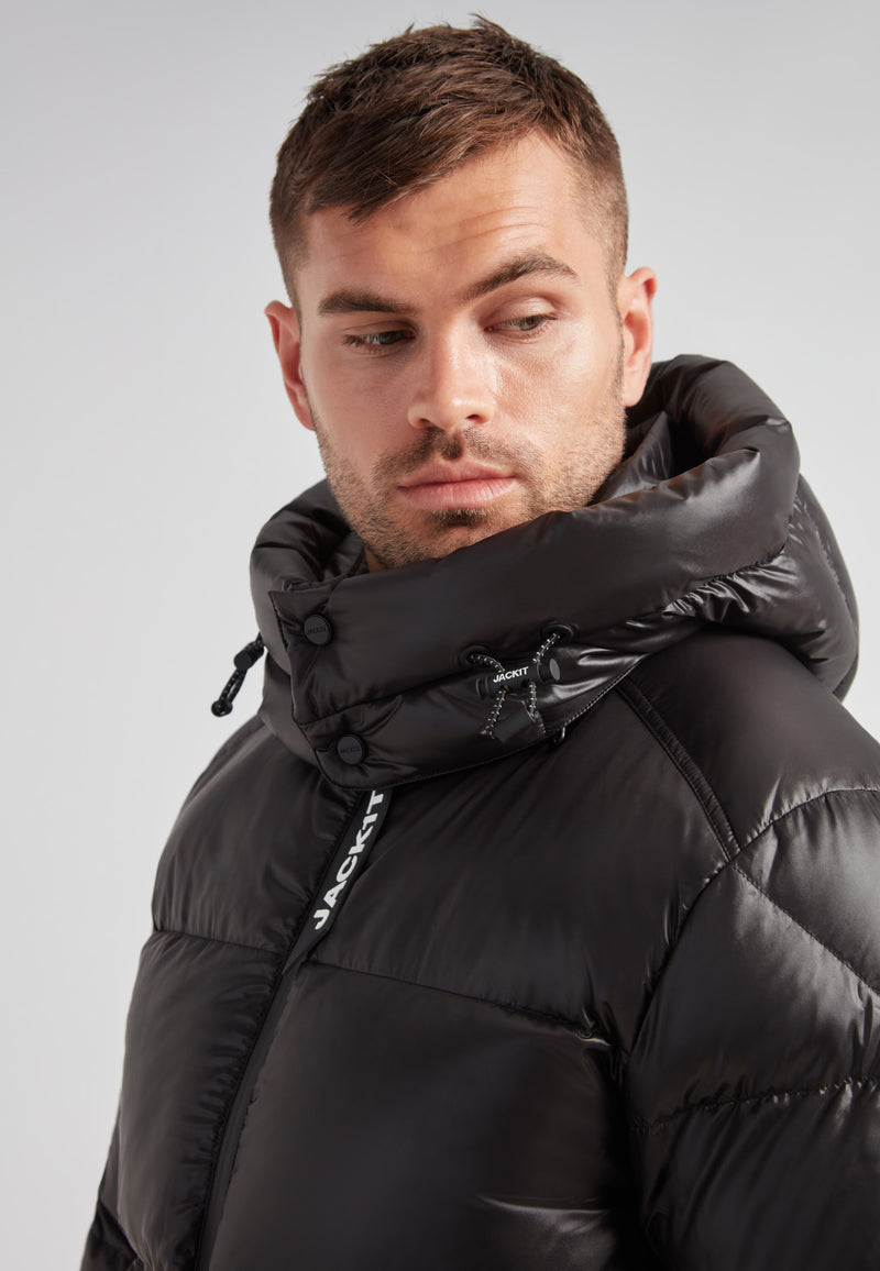 EZ Water Puffer Racer Jacket Lux
