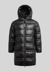 R4D Tramline Puffer Coat Lux Black