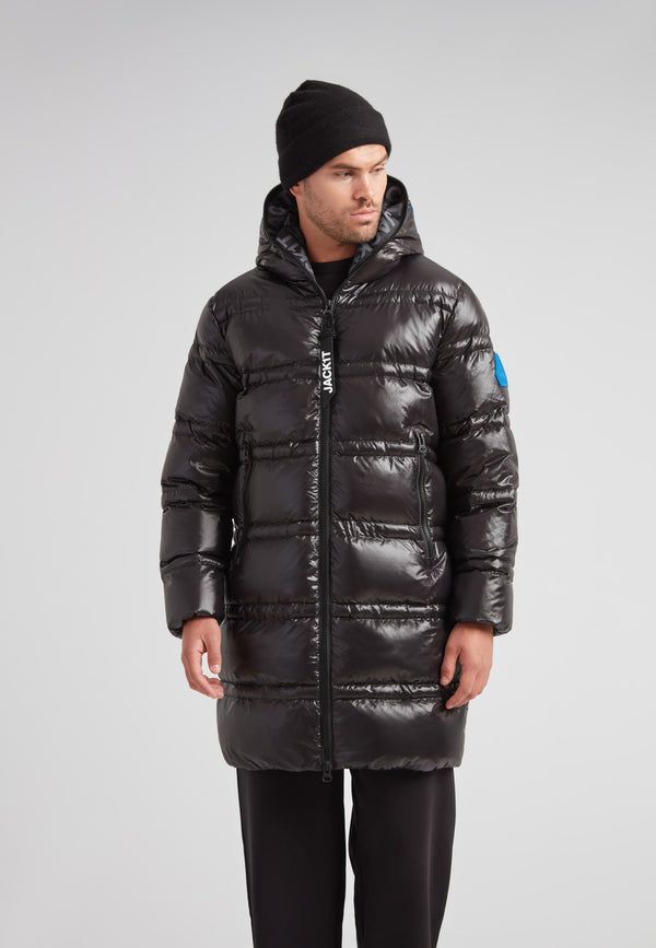 R4D Tramline Puffer Coat Lux