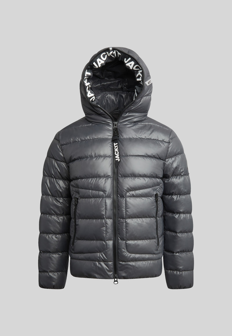 R4D Tramline Puffer Racer Jacket Lux Graphite