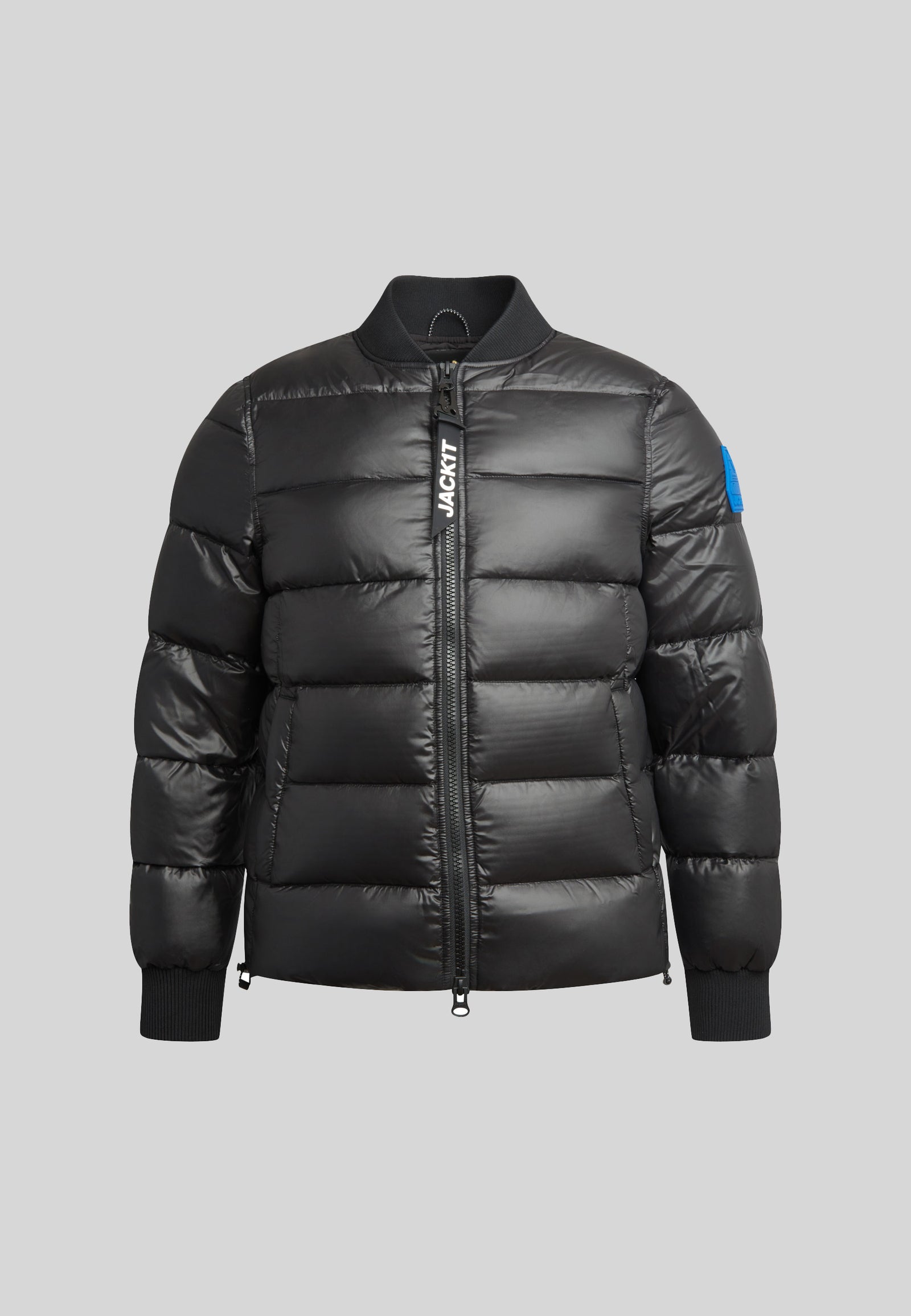 Vortex Bomber Jacket in Black | JACK1T