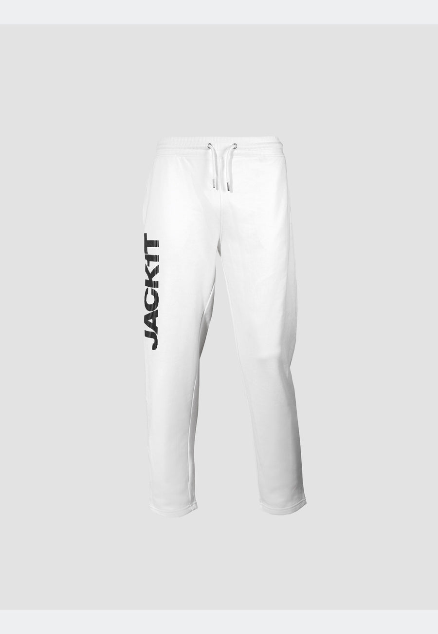 Jogger Open Hem Off White featuring elasticated waistband and side pockets, perfect for casual wear. Off white joggers.