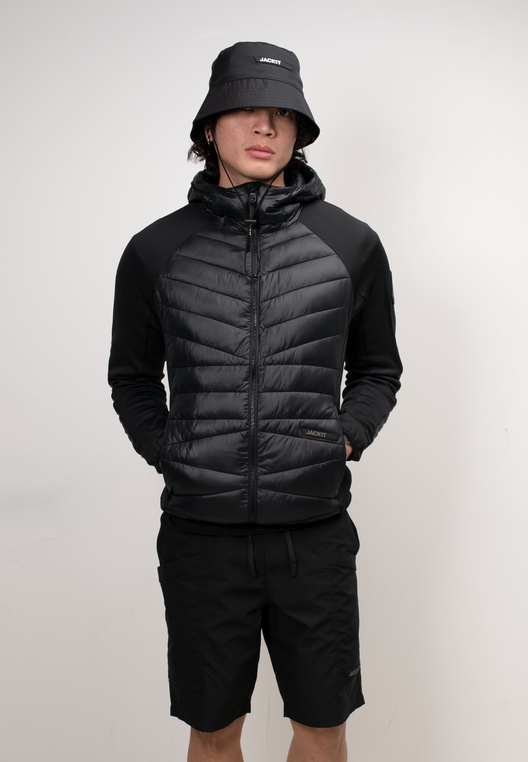 Titan Hybrid Hooded Jacket