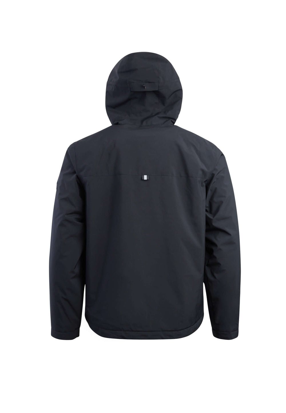 Thorium Hooded Jacket Black flat lay swatch