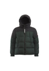 Luna Puffer Jacket Olive Black