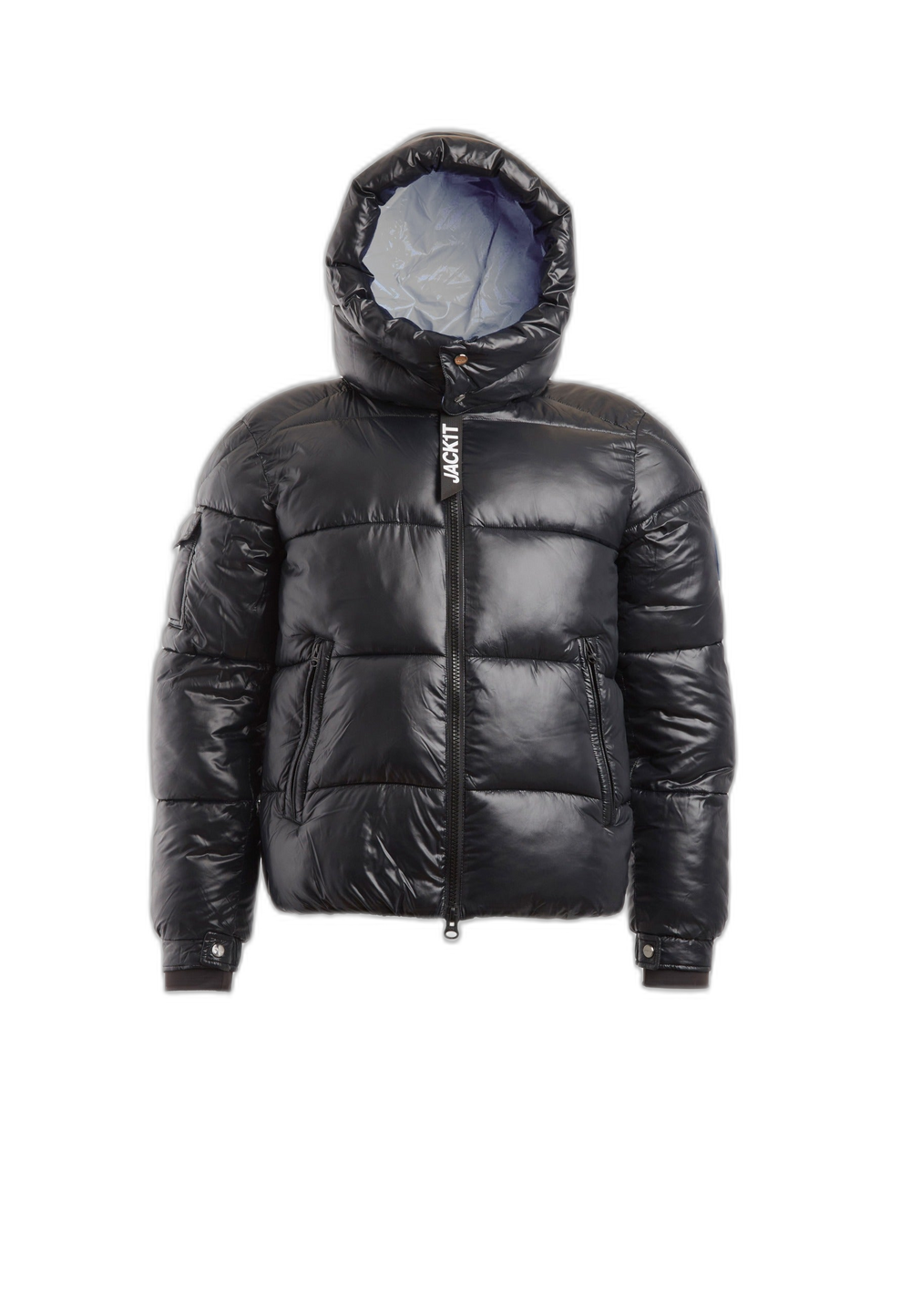 EZ Slick Racer Jacket Black Stone flat lay cutout