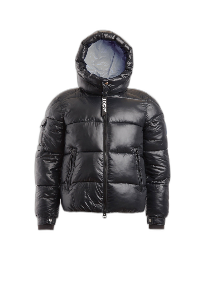 EZ Slick Racer Jacket Black Stone flat lay cutout