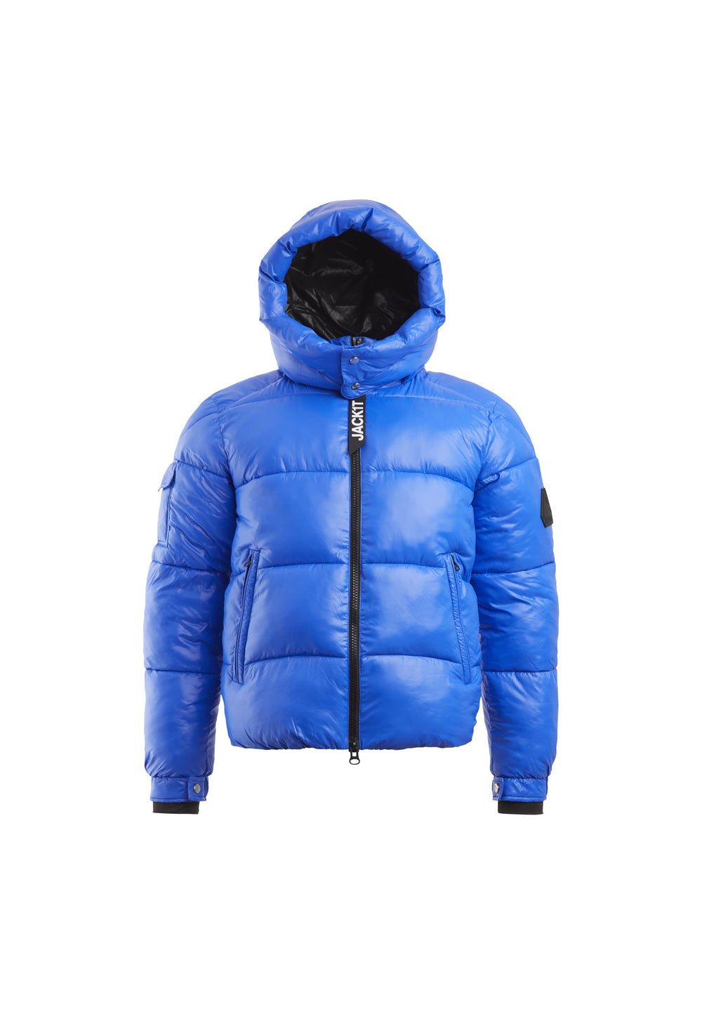 EZ Slick Racer Jacket Glacial Blue flat lay swatch