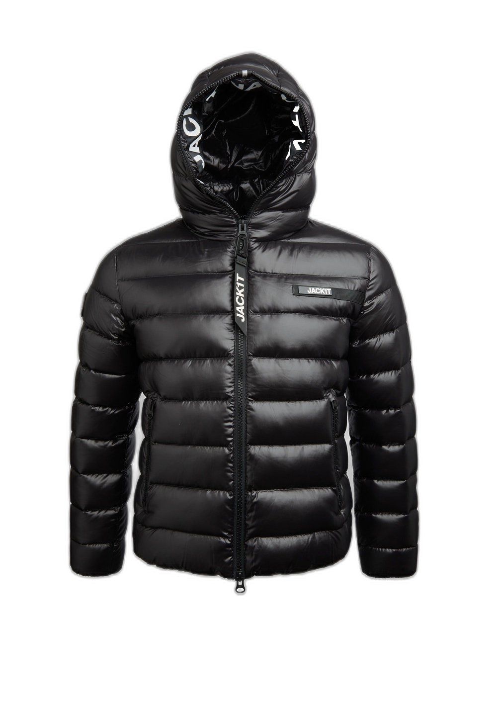 R3D Slick Racer Jacket Black flat lay cutout