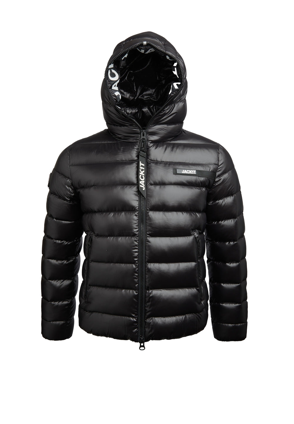 R3D Slick Racer Jacket Black flat lay swatch