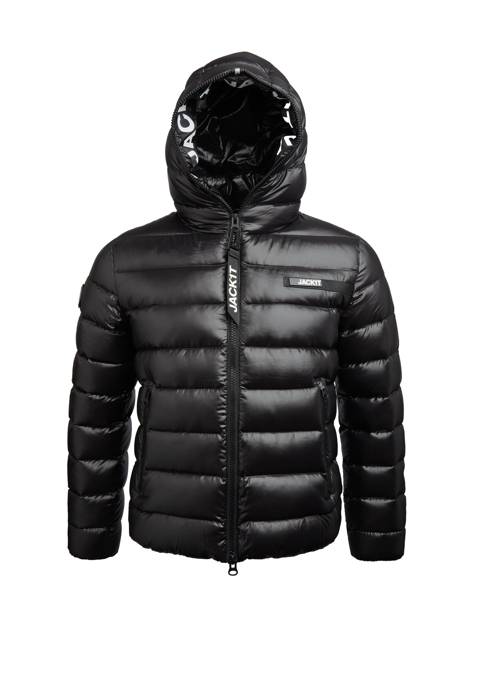 R3D Slick Racer Jacket Black flat lay swatch