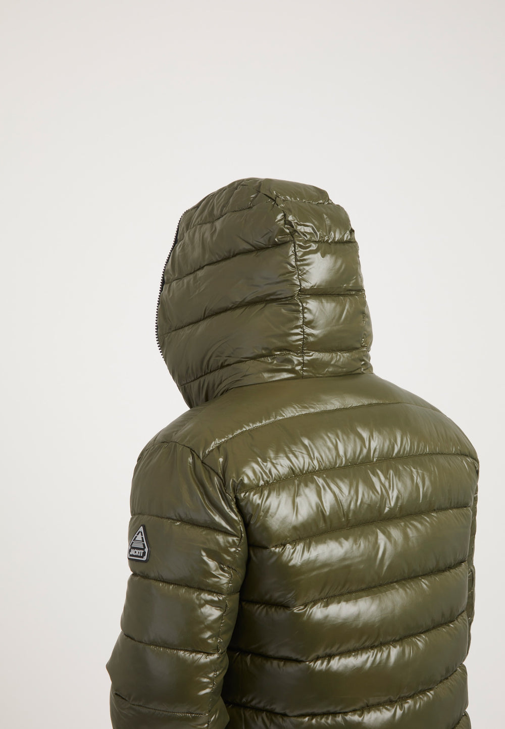 R3D Slick Racer Jacket Olive detail shot by JACK1T