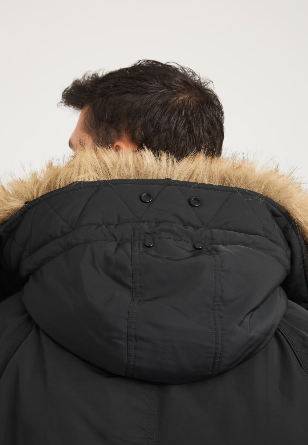 First Rescue Bomber Jacket Black detail shot by JACK1T
