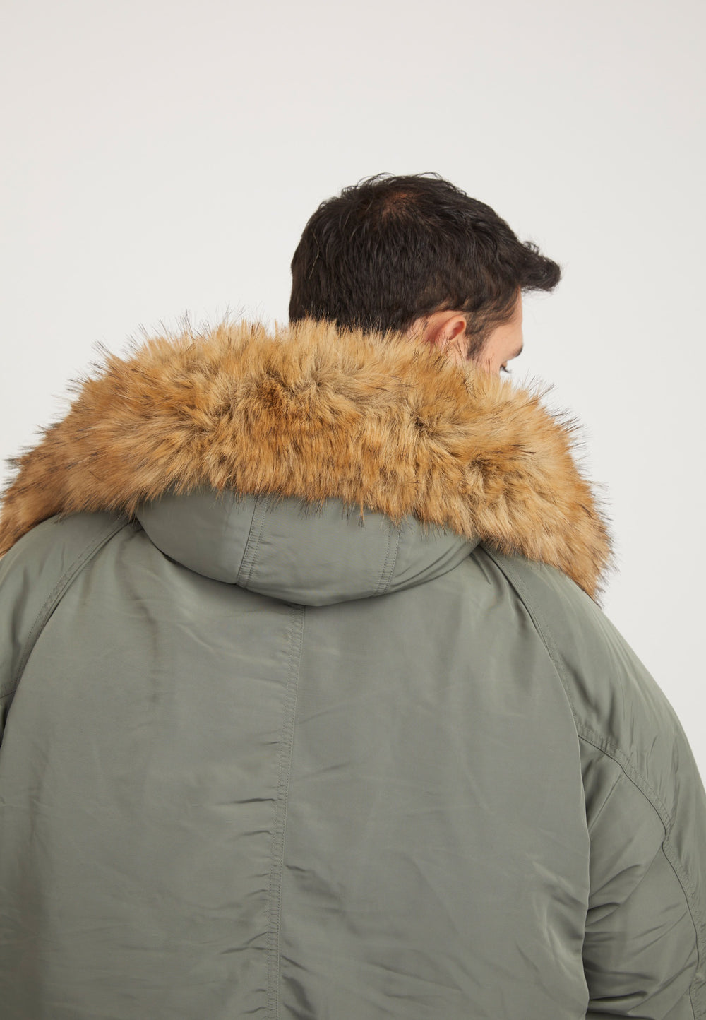 First Rescue Bomber Jacket Olive detail shot by JACK1T
