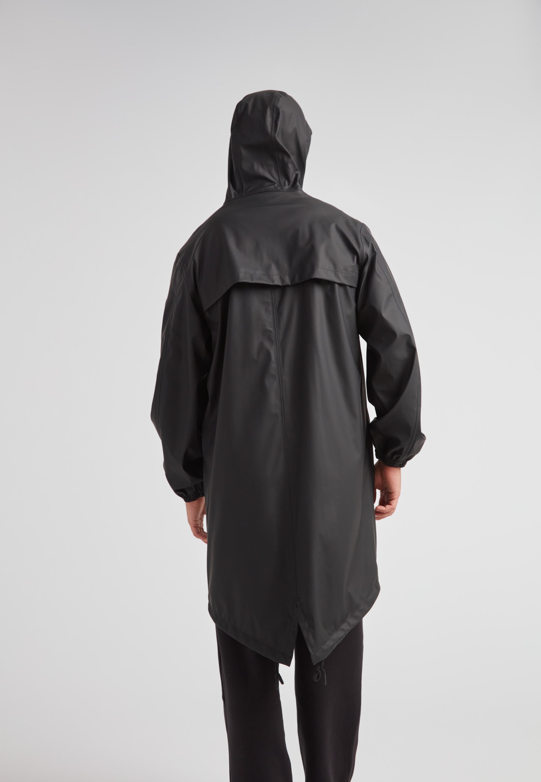 Shop Unisex ELEMENTS Raincoat in Black | JACK1T
