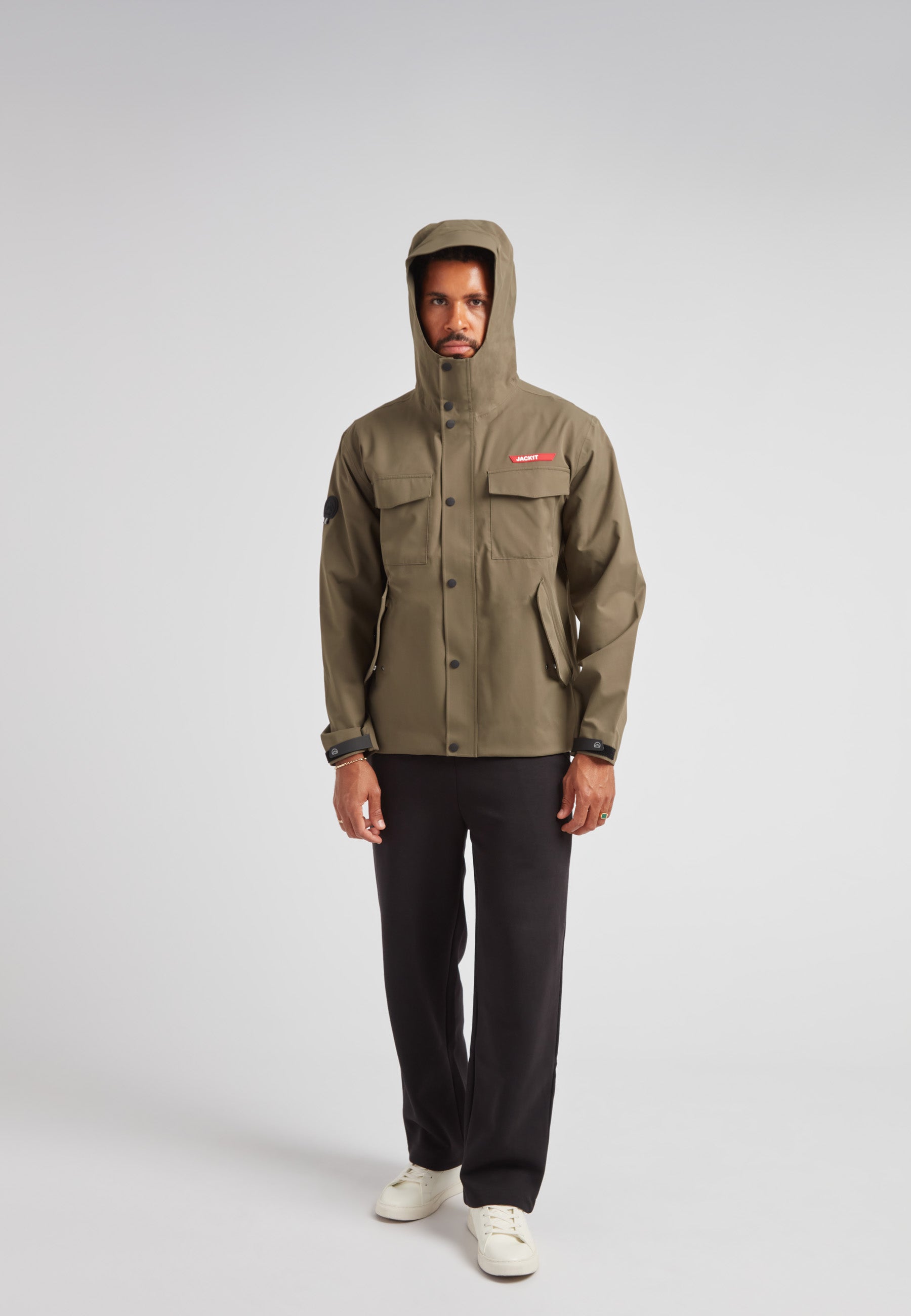 ジャケット・アウター ihateeight ihate8 DOITUMOKOITUMO Thorium Hooded Jacket in Olive | JACK1T