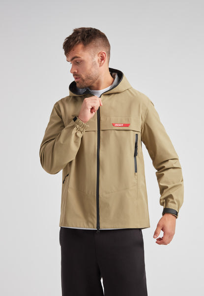 Xenon R3D Waterproof Jacket in Light Olive | JACK1T