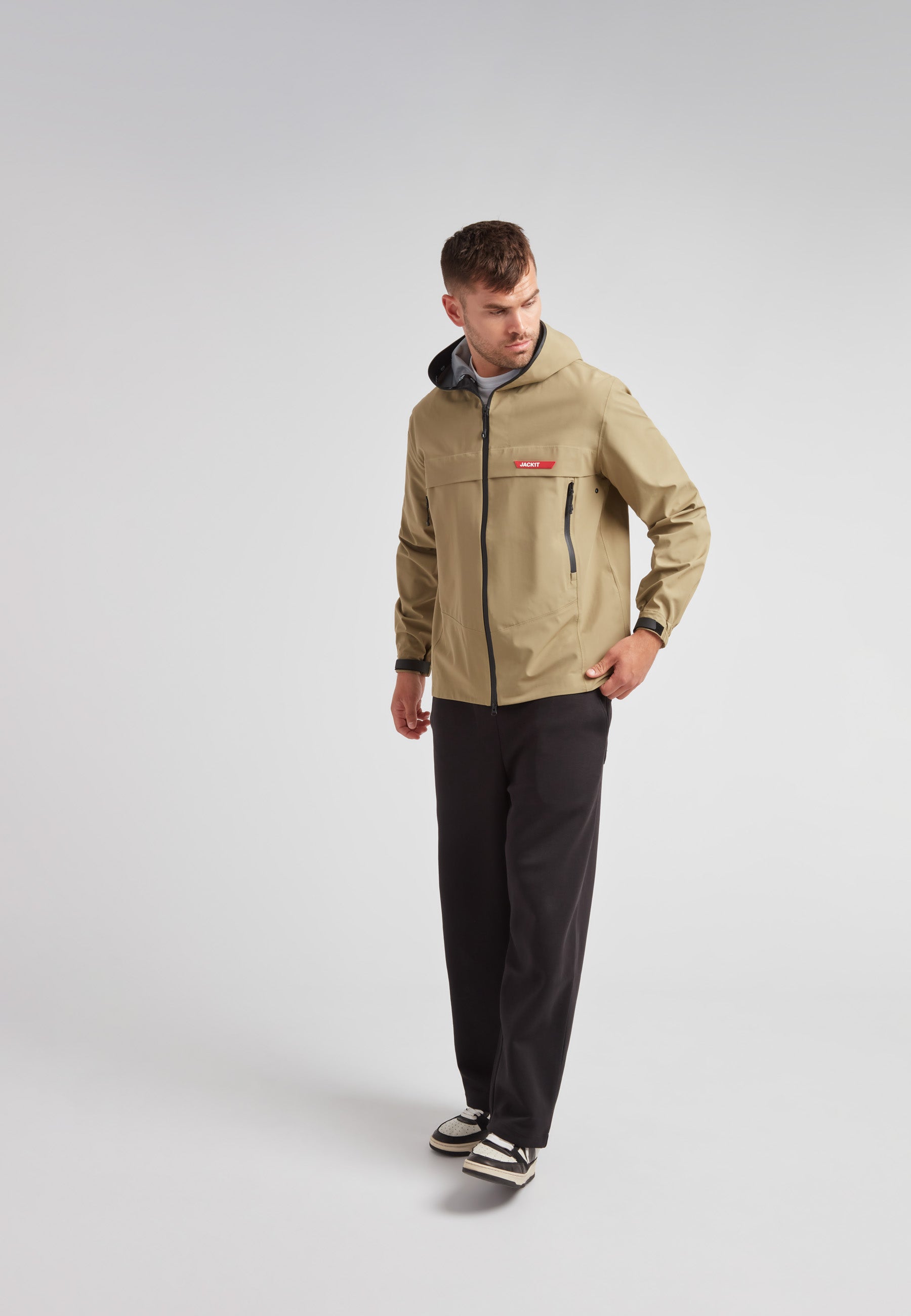 Xenon R3D Waterproof Jacket in Light Olive | JACK1T