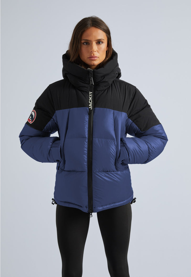 Luna Down Hooded Puffer Jacket