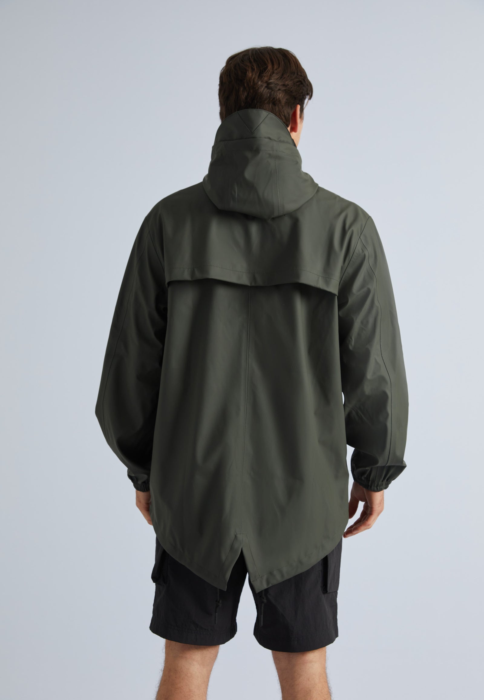 Khaki raincoat best sale