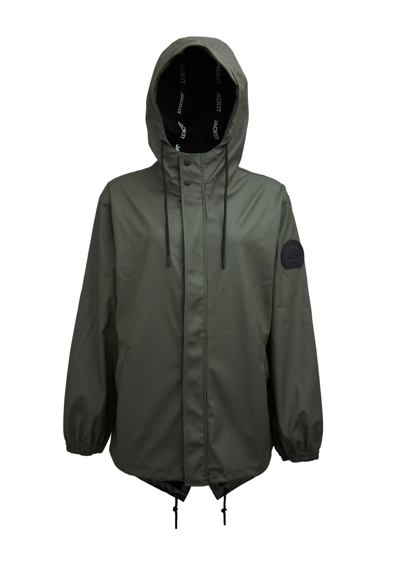 ELEMENTS Raincoat flat lay swatch