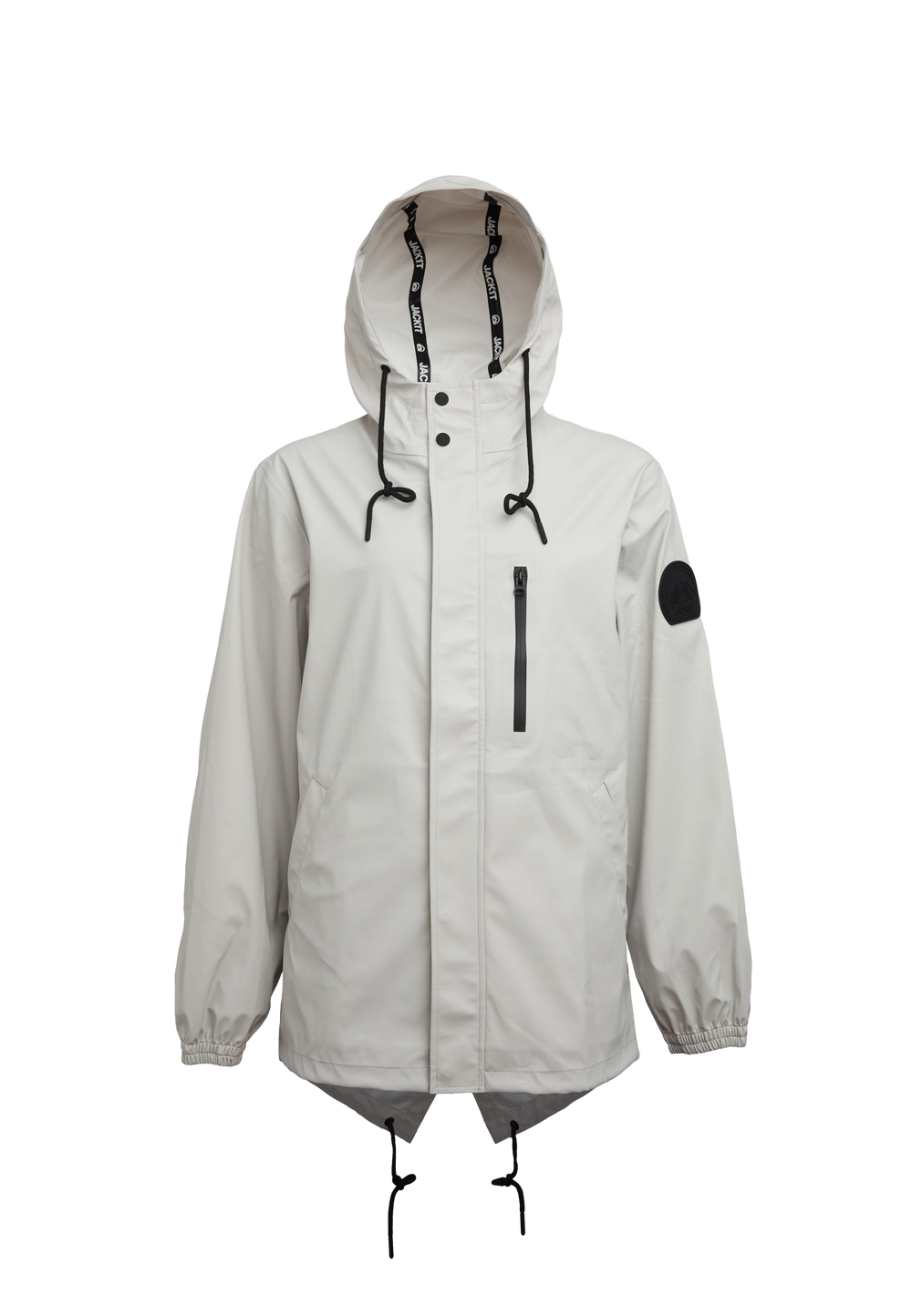 ELEMENTS Raincoat 2.0 Stone flat lay swatch