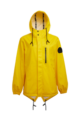 ELEMENTS Raincoat 2.0 Yellow flat lay swatch