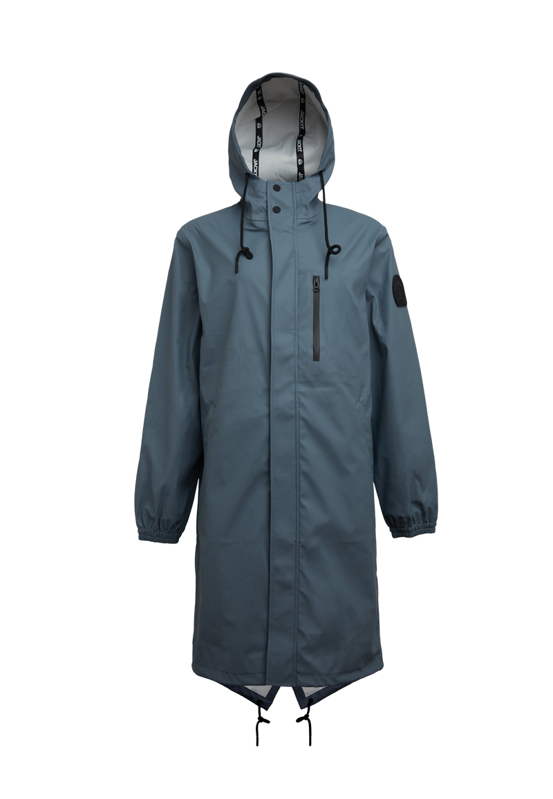ELEMENTS Long Raincoat 2.0 flat lay swatch