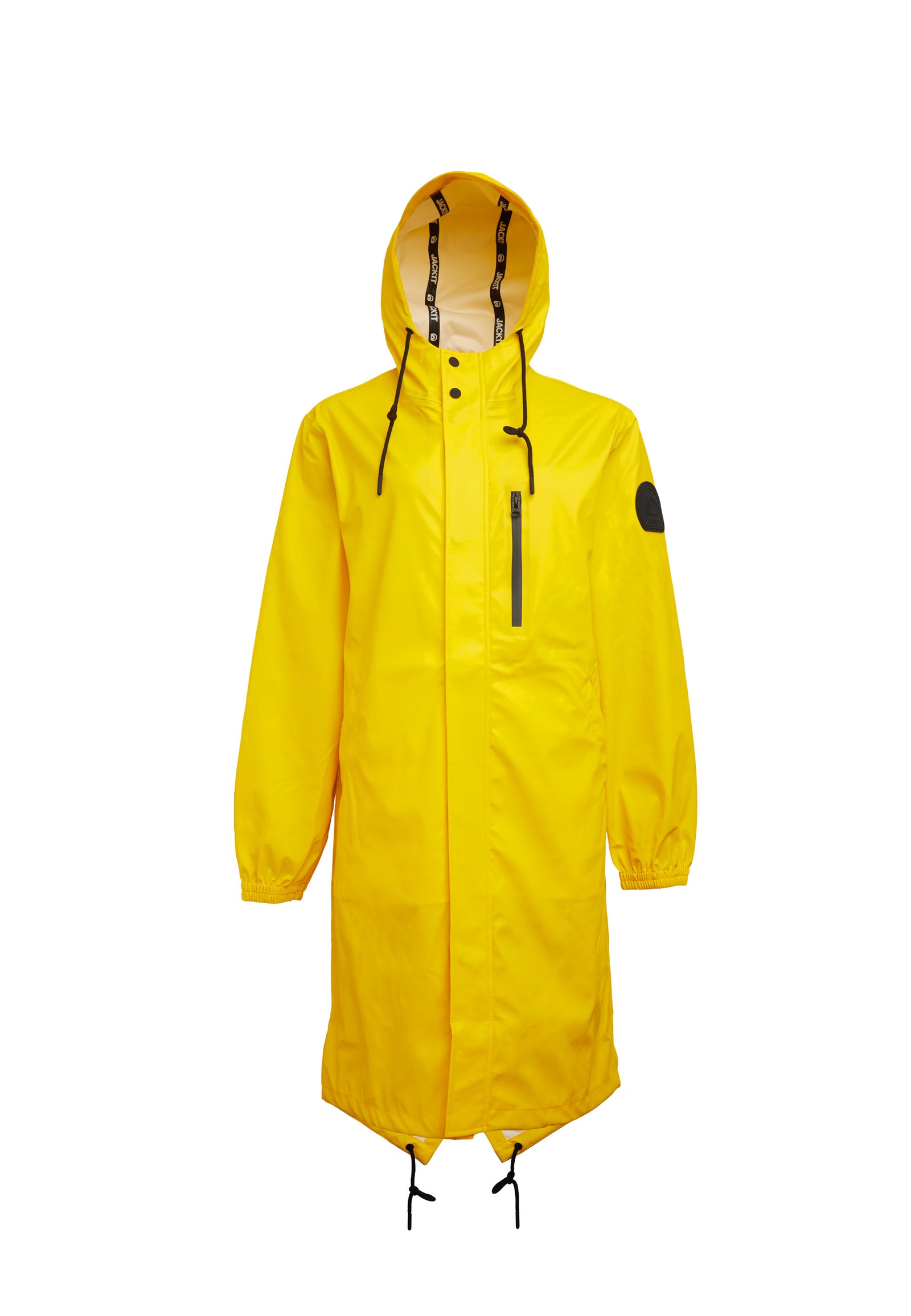 Shop Unisex ELEMENTS Raincoat in Yellow JACK1T