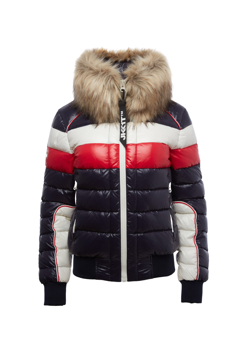 Retro Racer Revolution Jacket flat lay swatch