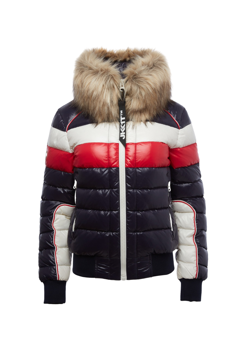 Retro Racer Revolution Jacket flat lay swatch