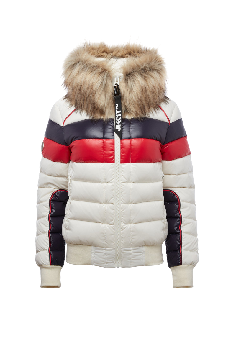 Retro Racer Revolution Jacket flat lay swatch