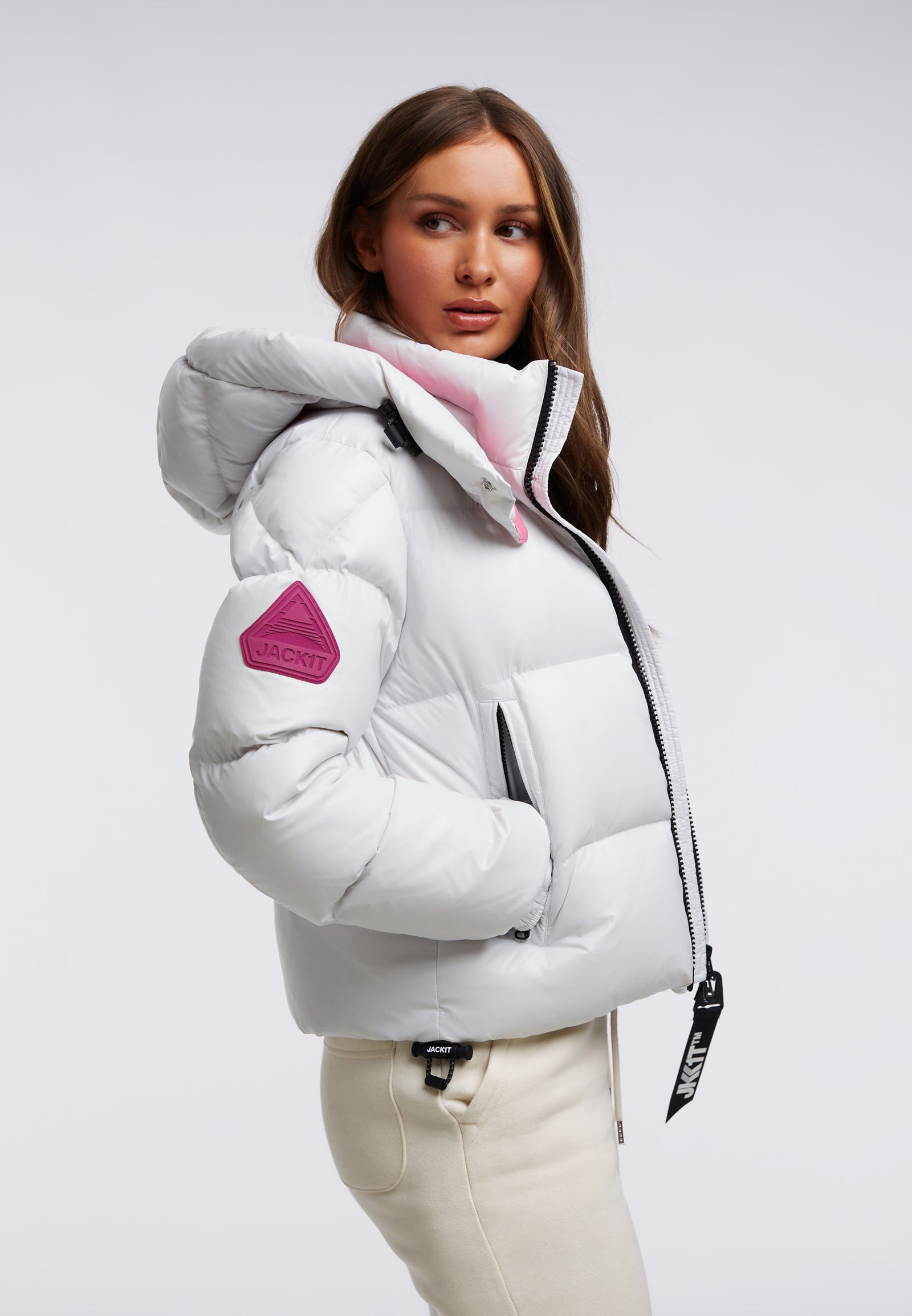 EZ Puffer Racer Hooded Jacket – JACK1T