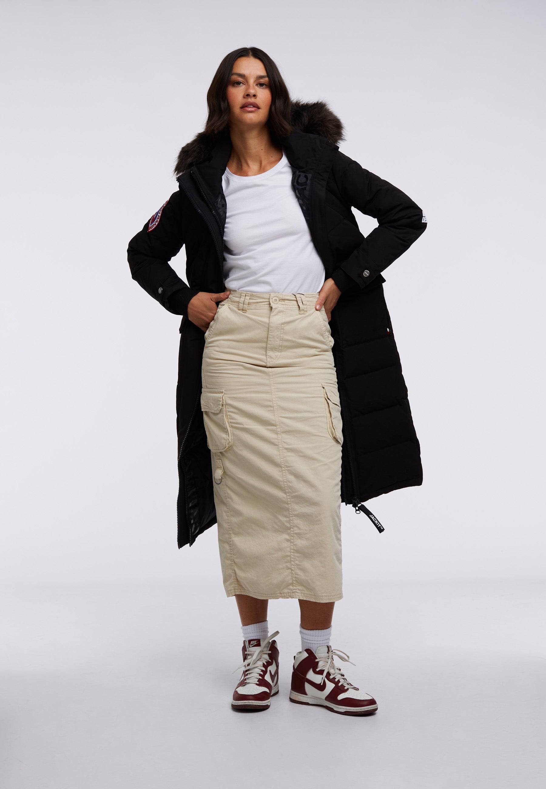 Neo Mountain Parka Extra Long Coat – JACK1T