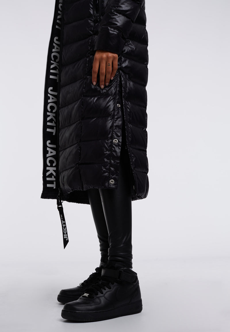 Extra Long Jack1t Daunenjacke Damen Black Diamond Vision Down