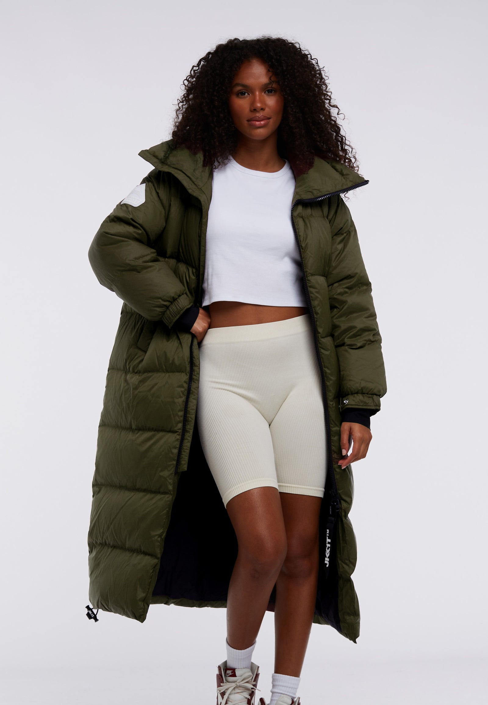 Aqua x hotsell Pendleton Cocoon Puffer Coat