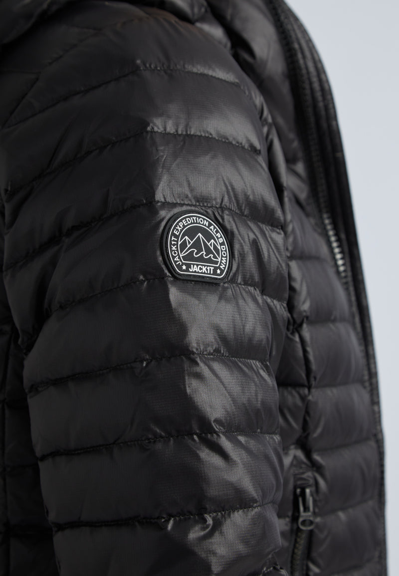 SATEL1TE Hooded Down Jacket