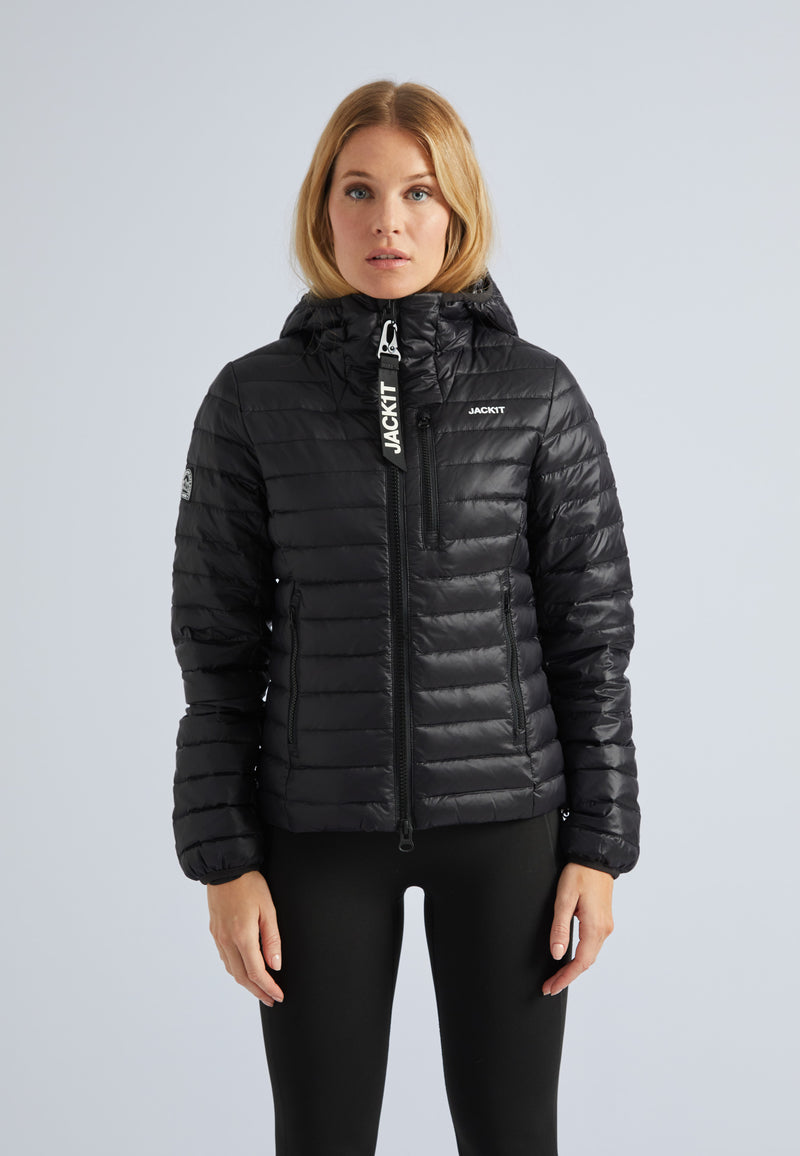 SATEL1TE Hooded Down Jacket