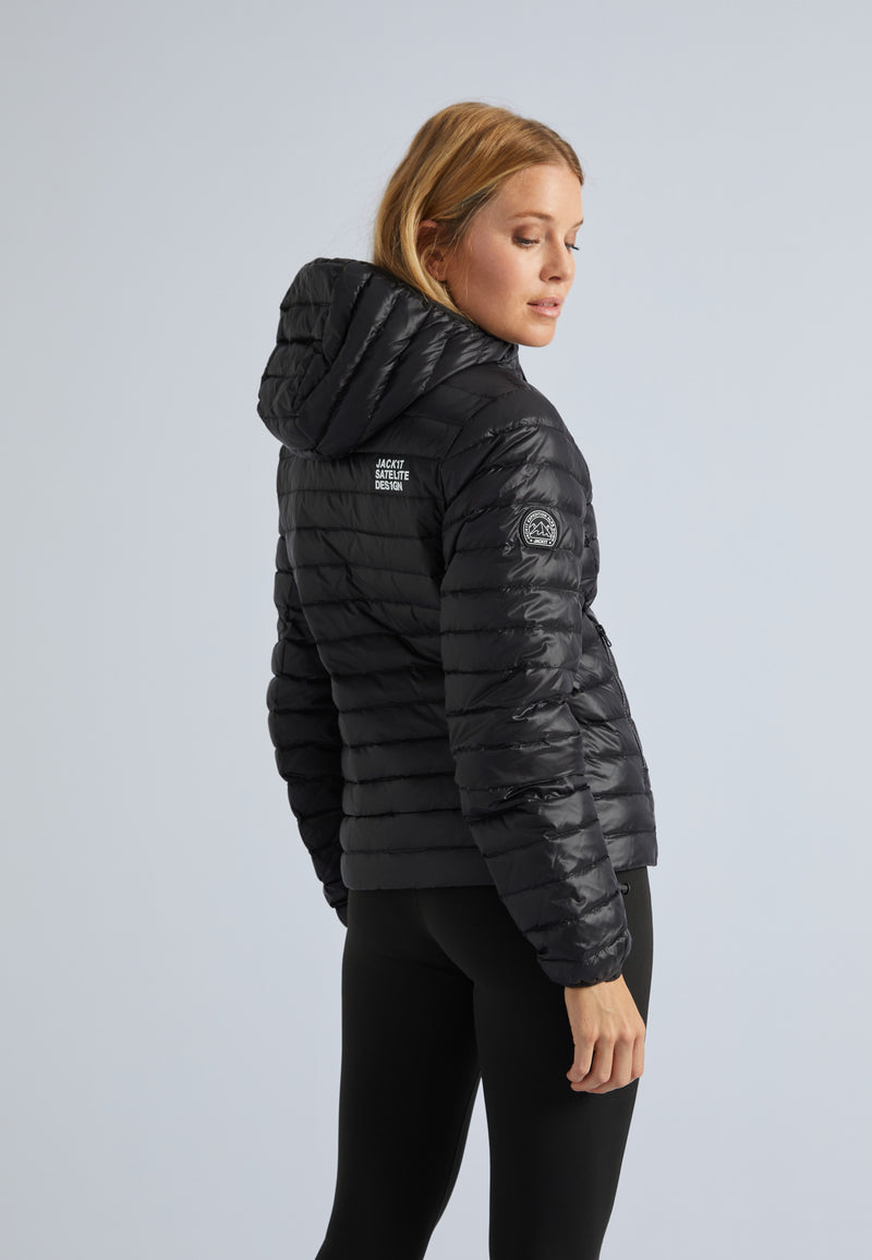 SATEL1TE Hooded Down Jacket