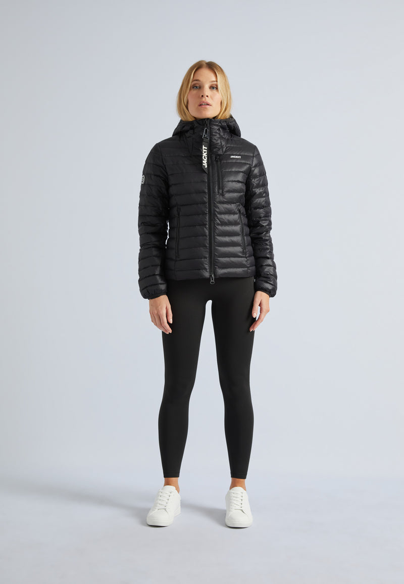 SATEL1TE Hooded Down Jacket