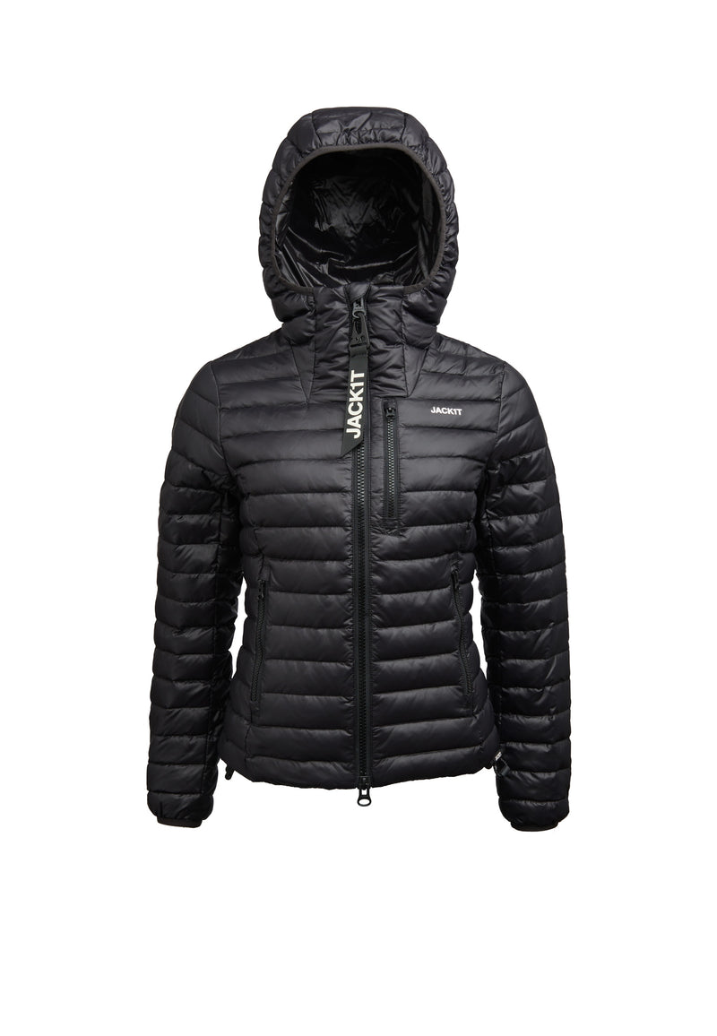 SATEL1TE Hooded Down Jacket