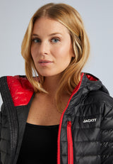 SATEL1TE Hooded Down Jacket